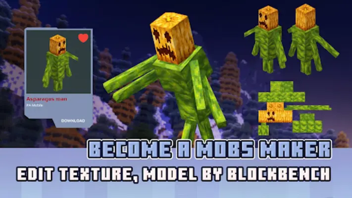 Mobs Maker for Minecraft PE android App screenshot 1